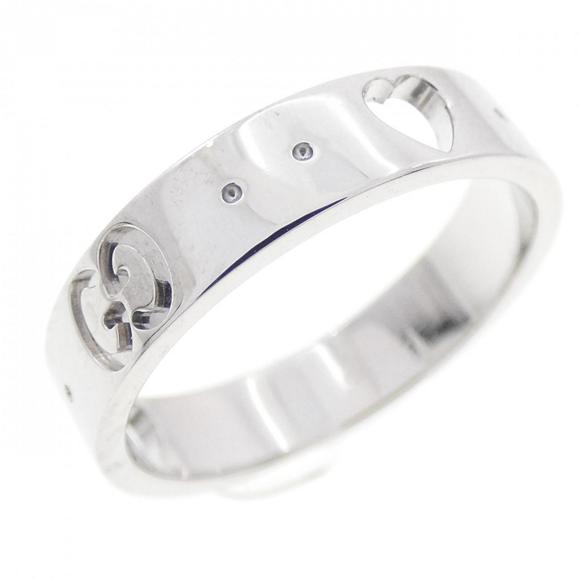 Gucci Jewelry - GUCCI White Gold Ring